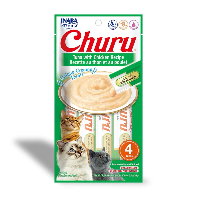 CHURU Cat Receta Atún con Pollo