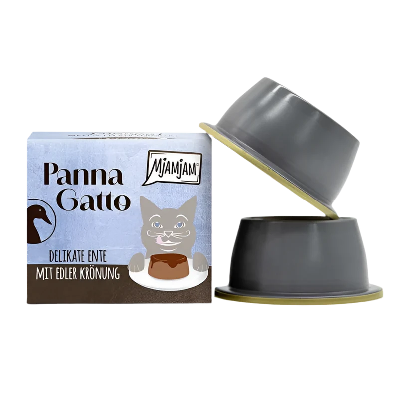MjAMjAM | Panna Gatto - pato delicado con una corona noble (2x80g)