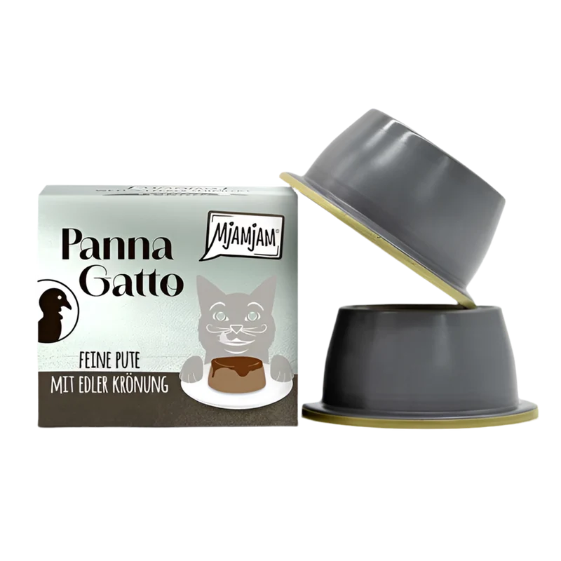 MjAMjAM | Panna Gatto - pavo fino con una corona noble (2x80g)