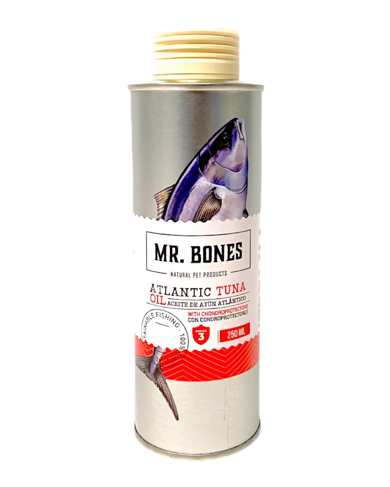 Mr. Bones | Aceite de Atún para Perros y Gatos – Con Condroprotectores