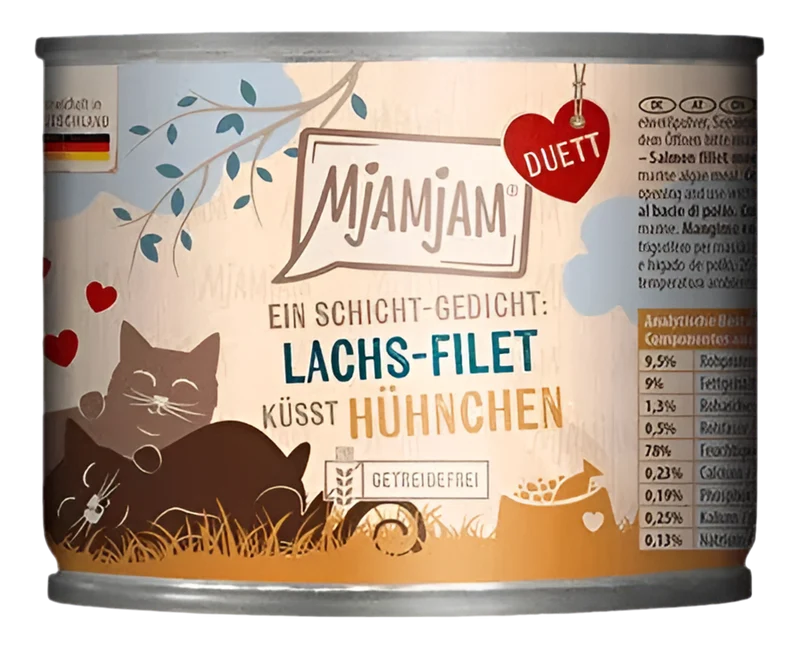 MjAMjAM | Duett Pollo con filetes de Salmón (190g)