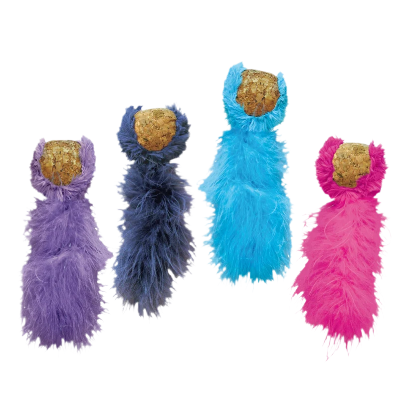KONG | Cat Cork Ball juguete con pelota para gatos