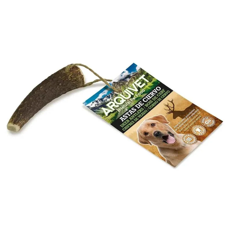 Asta de Ciervo Natural para Perros Pequeños – Snack Dental Duradero Talla S