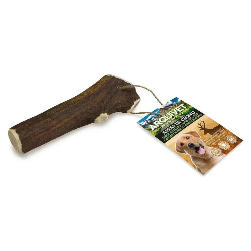 Asta de Ciervo Natural para Perros – Snack Dental Duradero Talla XL