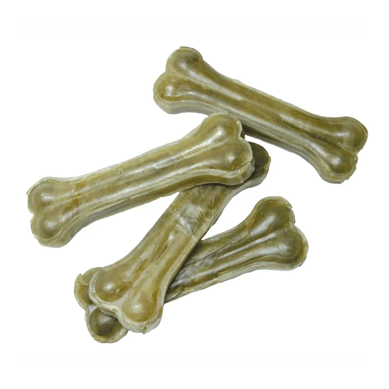 Hueso Prensado para Perros – Snack Natural Dental (17cm)