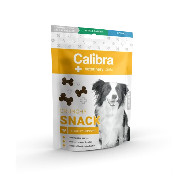 Calibra Vet Diet Dog Crunchy Snack Vitality Support Pienso 120G