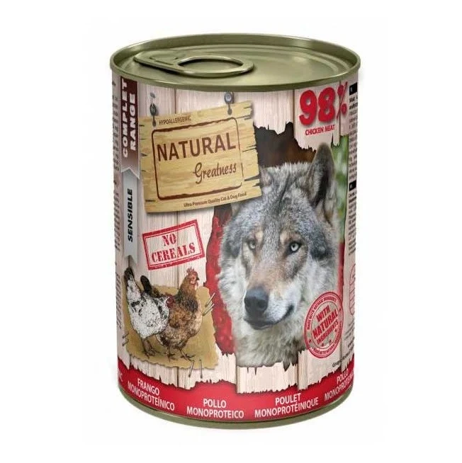 Natural Greatness dog Monoproteico Pollo 400g