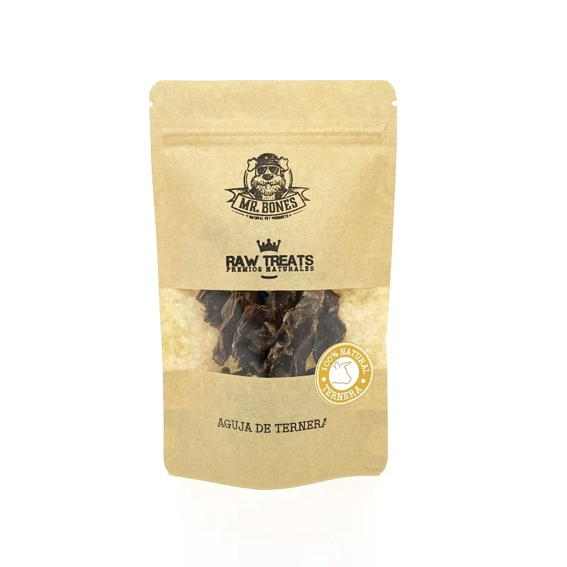 Mr.Bones RAW Treats Aguja de Ternera 45g