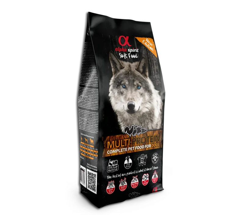 Alpha Spirit Dog Semi-húmedo MultiProtein 1,5kg