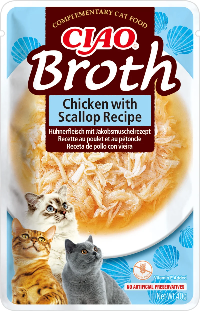 Inaba | Broth de pollo con vieira (12x40g)