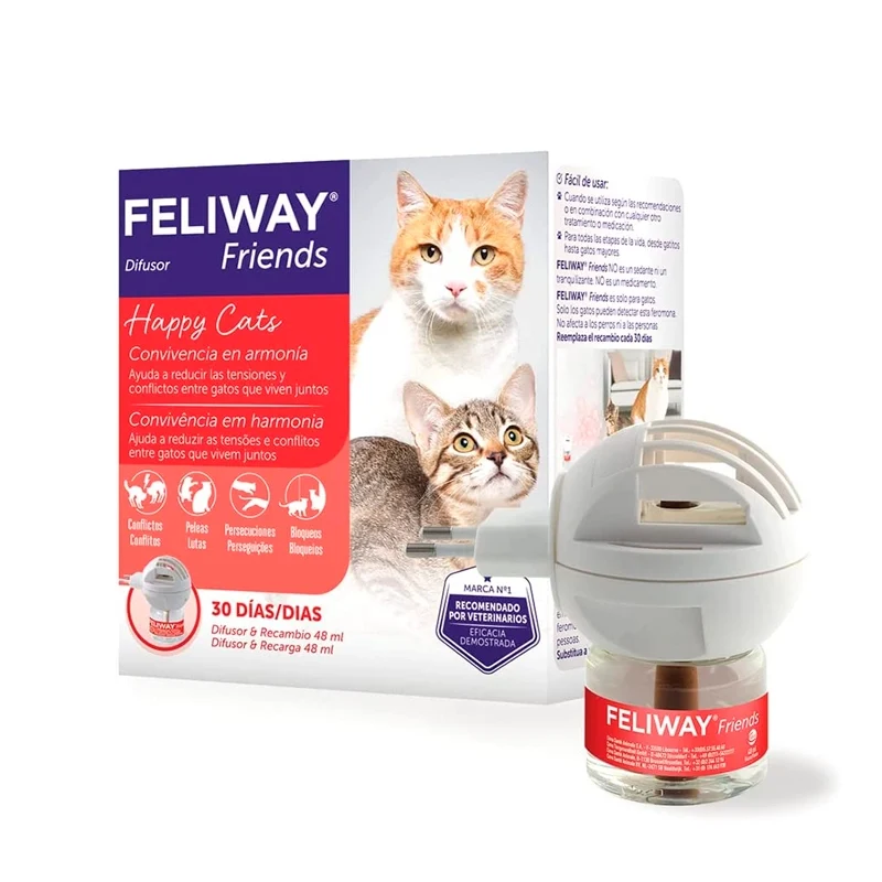 Feliway | Friends - Difusor + Recambio (48ml)