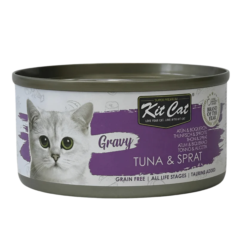 Kit Cat | Atún con boquerón en salsa (24x70g)