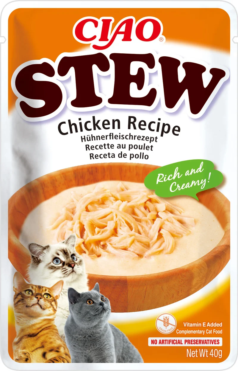 Inaba | Stew de Pollo para gatos (40g)