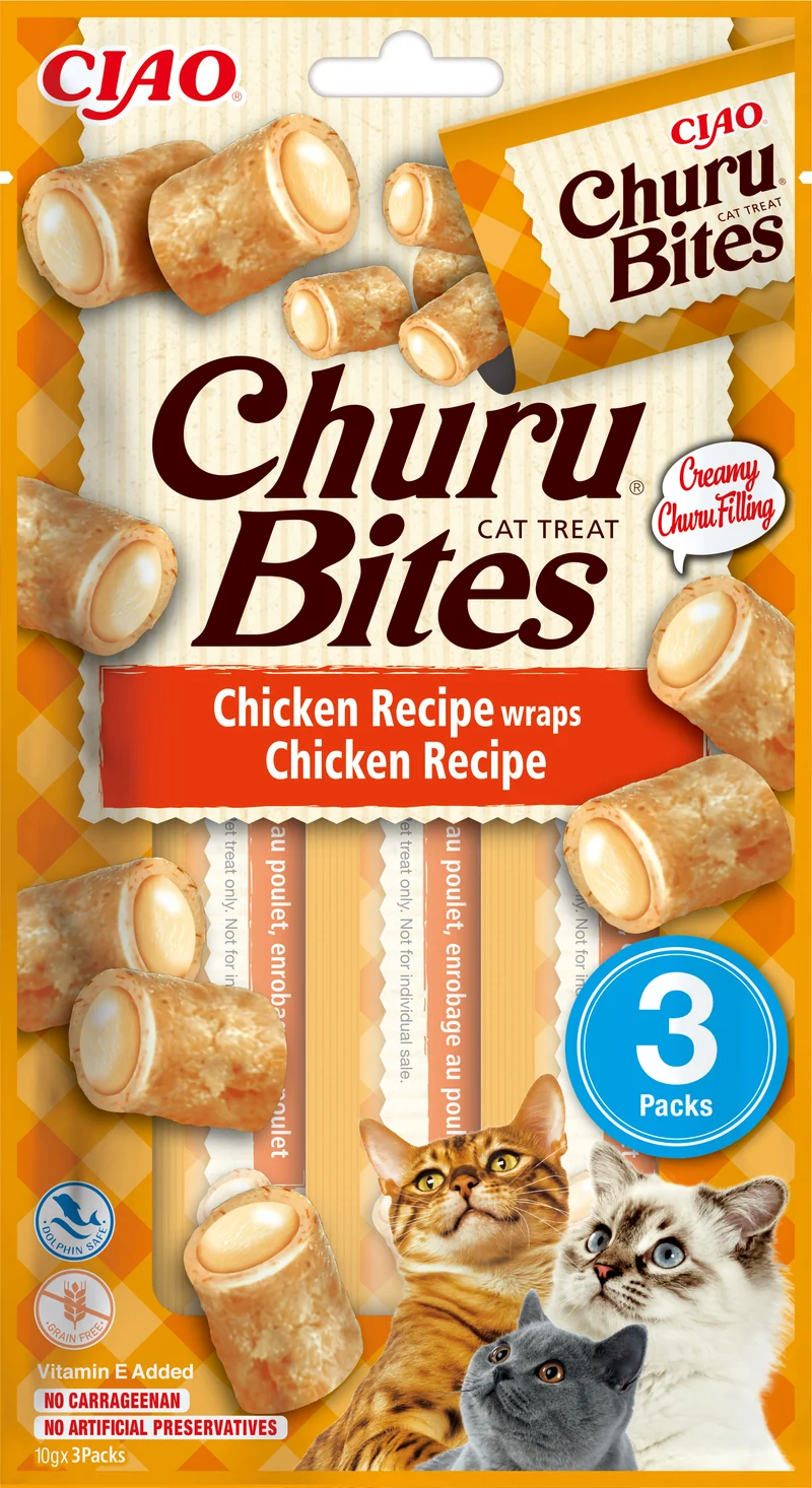 Inaba | Churu bites - Pollo (12 unidades)