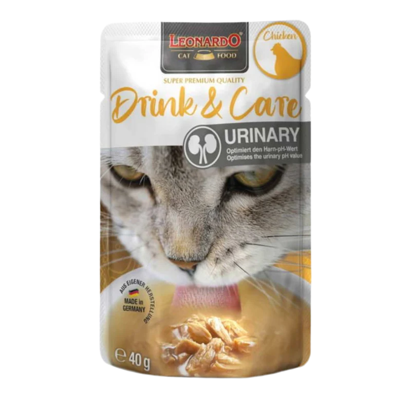 LEONARDO | Drink & Care Sopa Urinary - Pollo (40g)