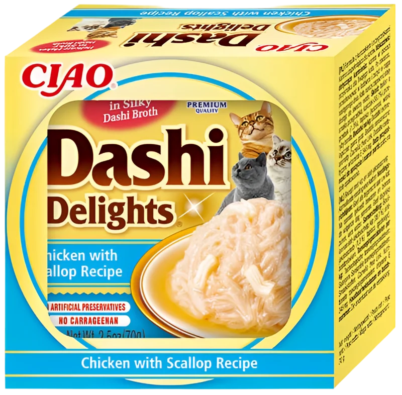 Inaba | Dashi Delights - Pollo con Vieira (70g)