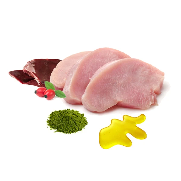 Puromenu BARF "Lluvia de Miaus" (Pavo) 800g medallones