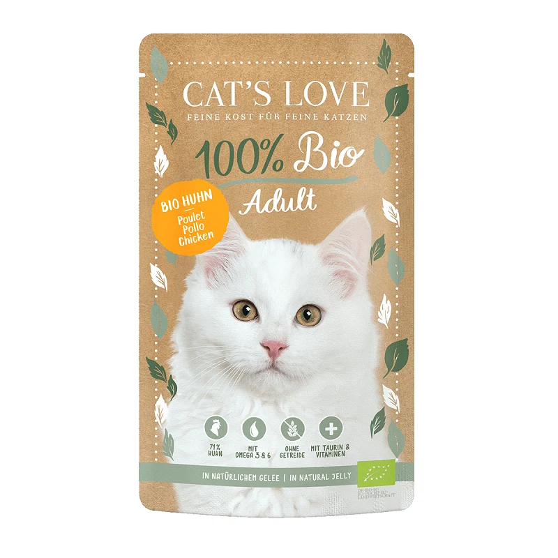 Cat´s Love BIO Pollo 100g