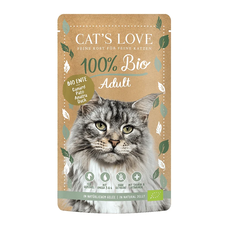 Cat´s Love BIO Pato 100g