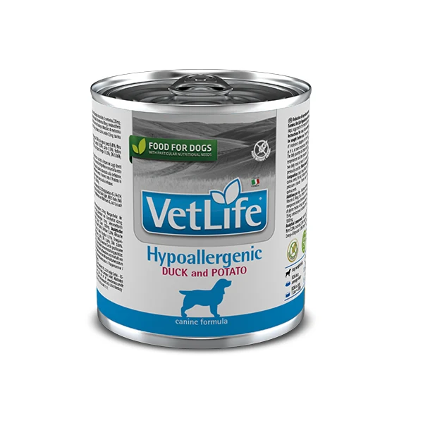 Farmina Dog VetLife Hypoallergenic Pato 300g lata