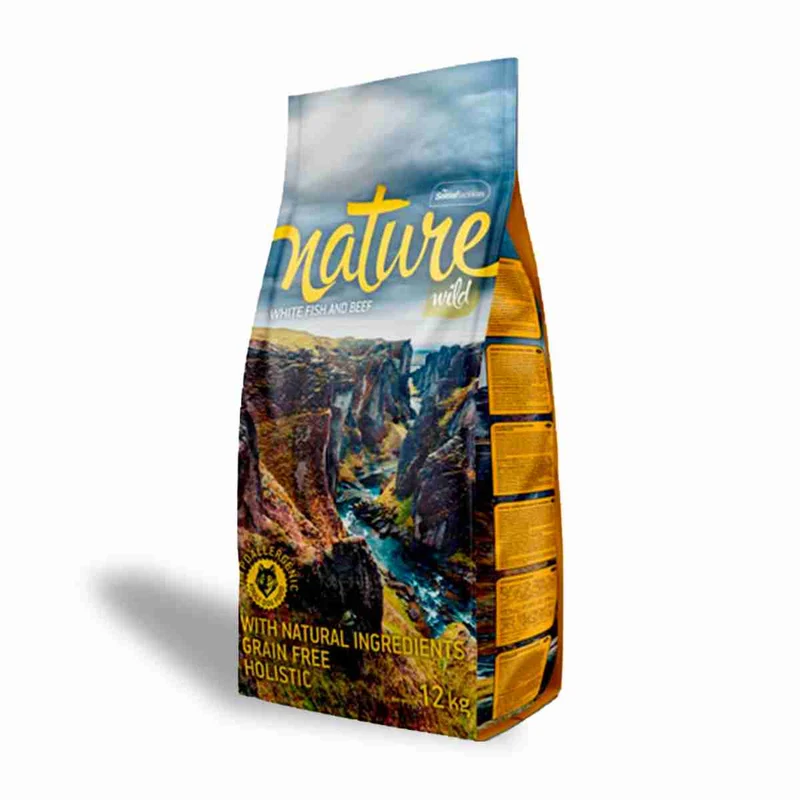 Satisfaction Dog Nature Wild Pescado Blanco y Ternera