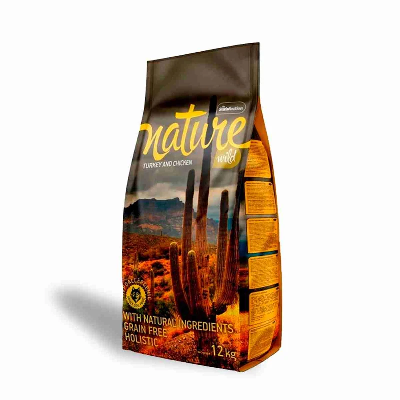 Satisfaction Dog Nature Wild Pavo y Pollo