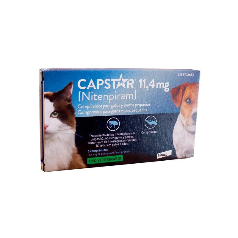 Elanco Capstar 11,4 Mg 6 Comprimidos