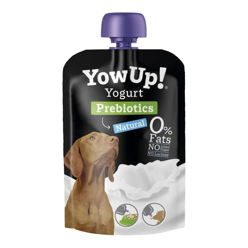 YowUp Yogurt Natural Prebiotics Perros 115 g Pack 3 ud