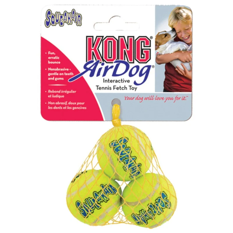 Kong Air Dog Pelotas Perros S 3 ud