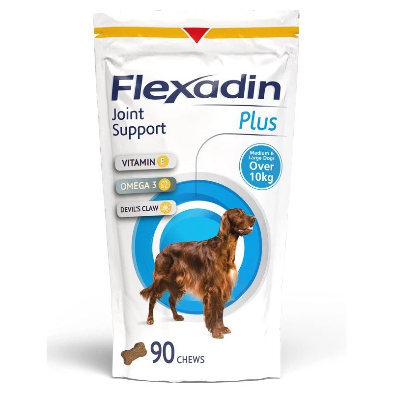 Vetoquinol Flexadin Plus Max +10 Kg (Perros Med-Gdes) 90 Comprimidos
