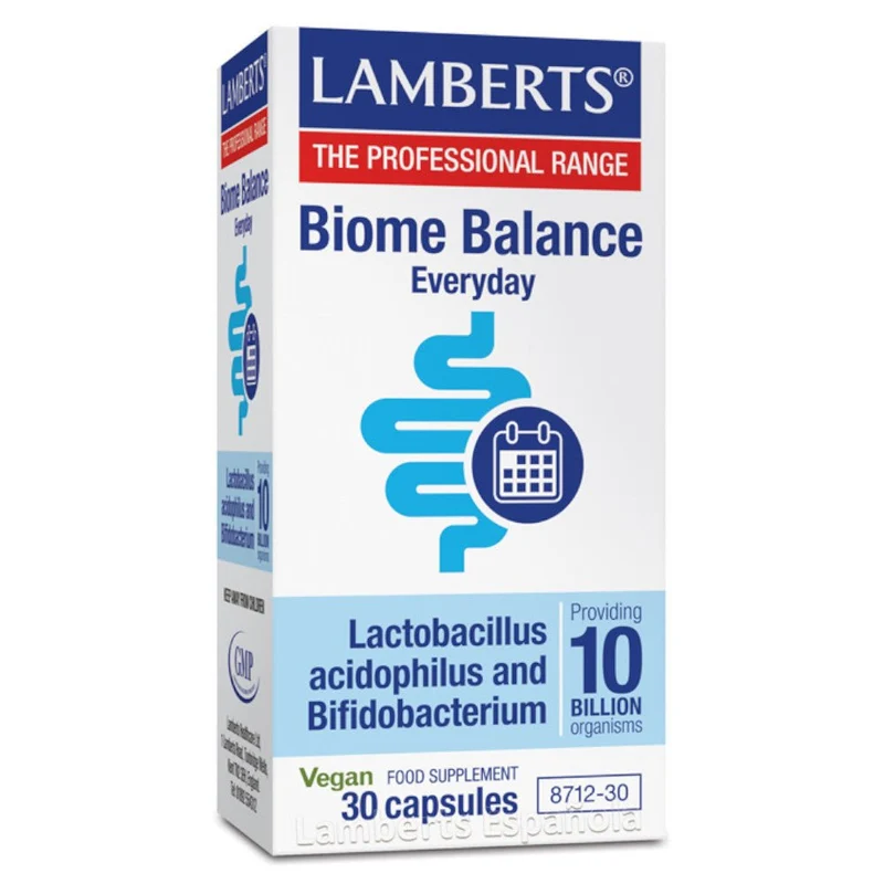 Lamberts Biome Balance Everyday Probiótico Diario 30 Cápsulas