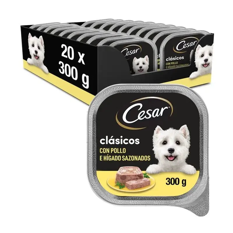 Cesar Pollo Comida Húmeda 20x300g