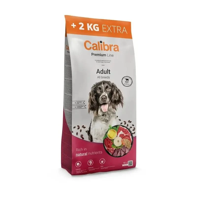 Calibra Premium Line Adult Ternera Alimento Seco 12kg