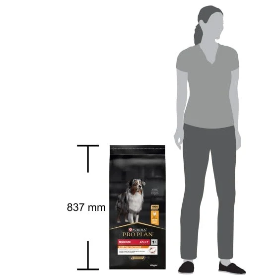 Purina Pro Plan Canine Adult Medium alimento seco 16,5Kg