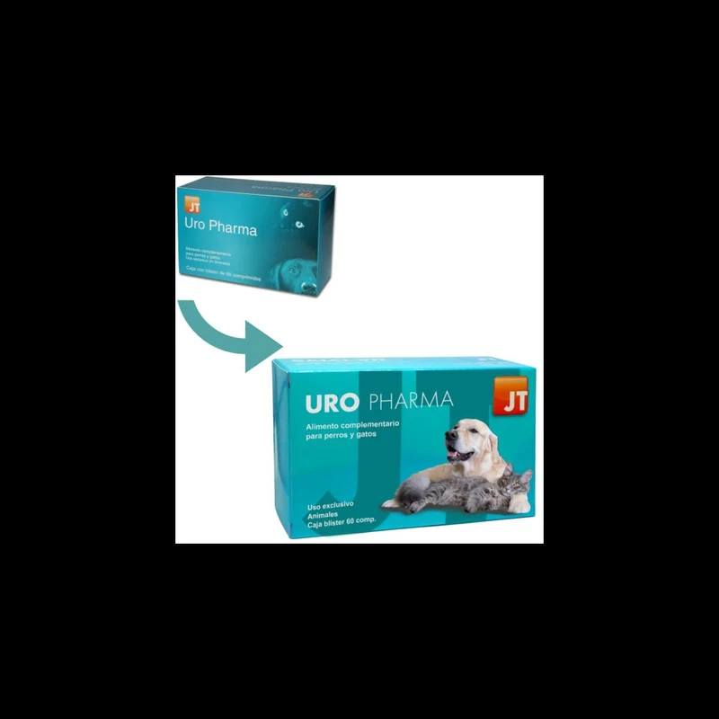 Jtpharma JT Uro Pharma Complemento Alimenticio para Mascotas 60 comprimidos