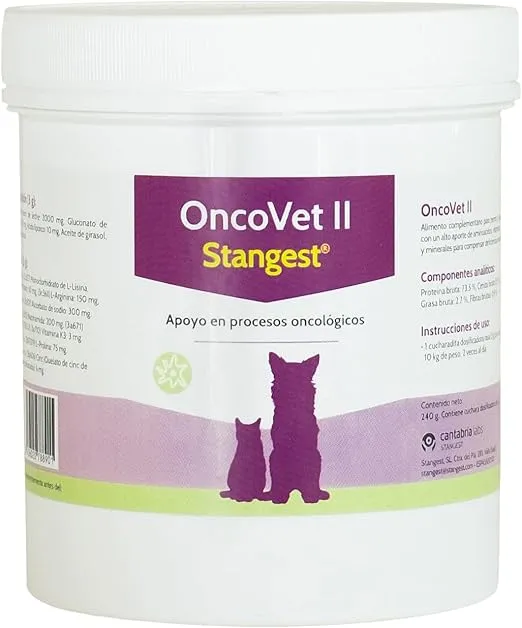 Stangest Oncovet II Suplemento Nutricional para Mascotas 240g