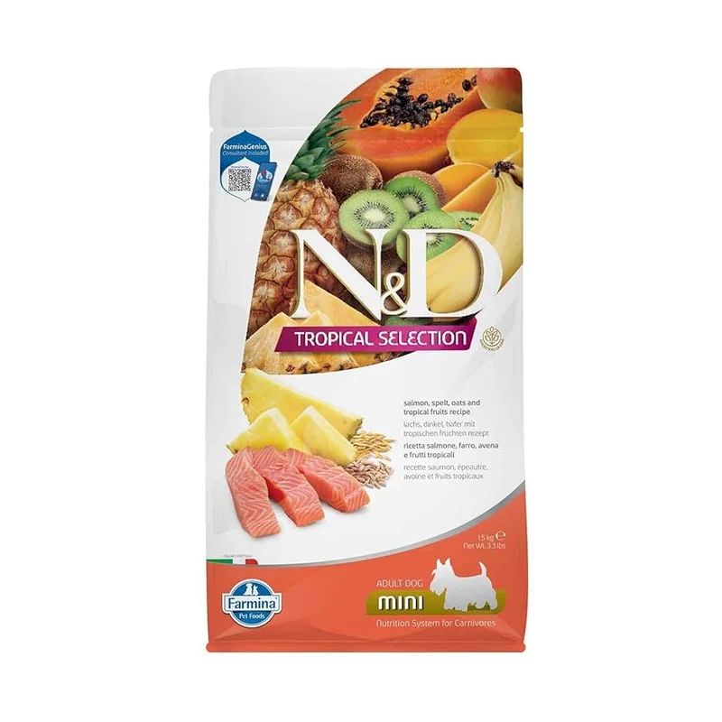 Farmina N&D Mini Salmon Alimento Seco 1.5kg