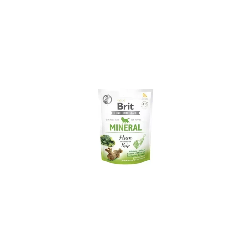 Brit Care Dog Functional Snack Mineral Puppy Jamon Ciasteca 150g