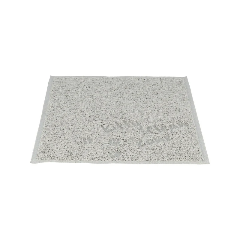 Cat Litter Tray Mat Trixie Light grey PVC 37 × 45 cm Sandpit