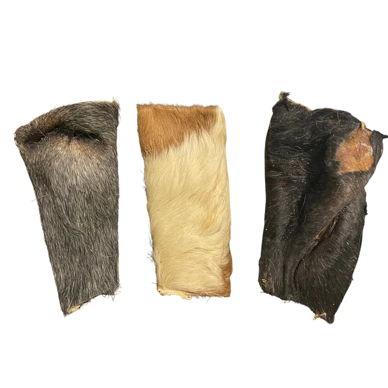 Placas de piel de ternera con pelo 1Kg