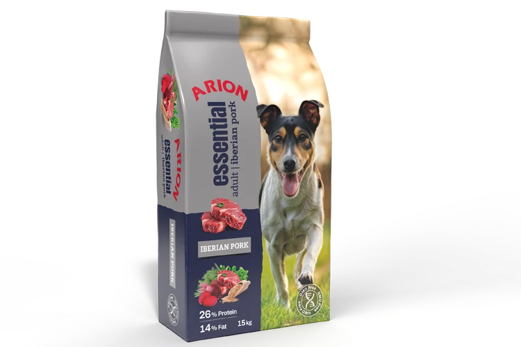 Arion Essential Pienso con Cerdo Ibérico para Perros Adultos – 15 kg