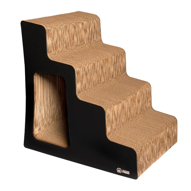 Thunder Paws Skyla Cat Scratcher 50x50x40cm - Black