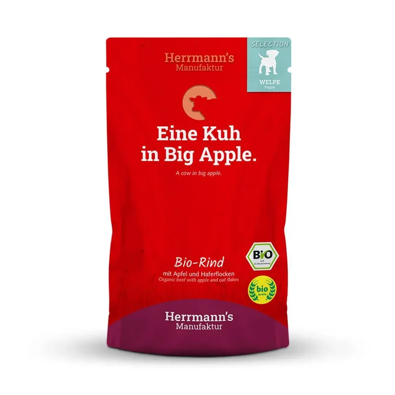 Herrmann's BIO Puppy Ternera y Manzana