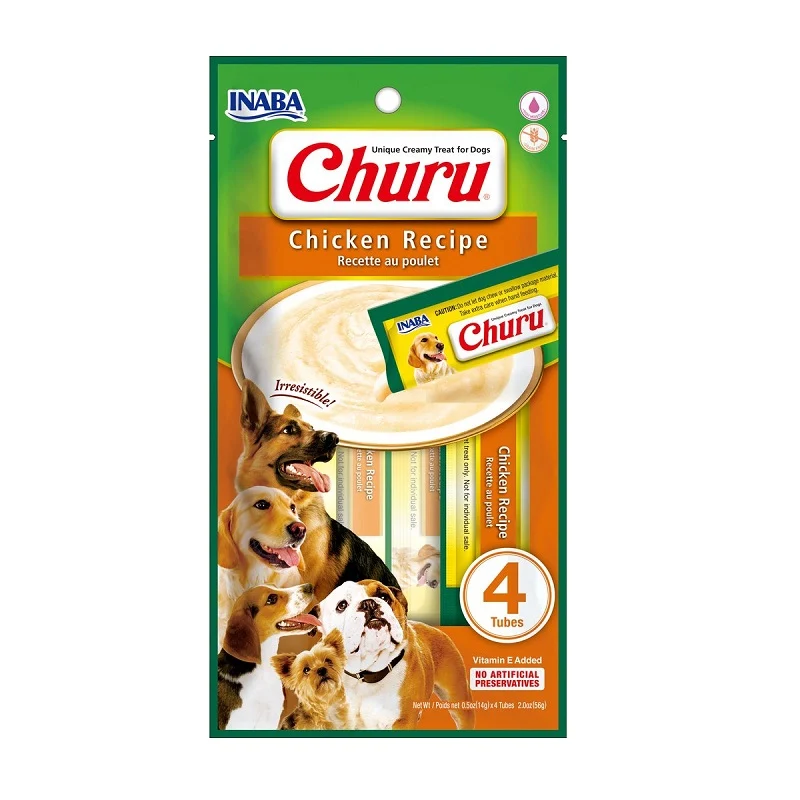 Inaba Dog Churu Pollo 4x14g