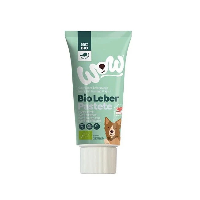 WOW Paté de Hígado de Pollo BIO 80gr