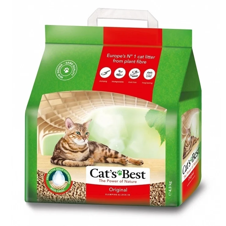 Cat's Best Original Lecho Vegetal 4,3kg