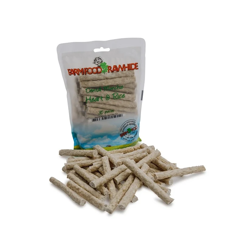 FarmFood Dental Munchie Corazon 35pzs