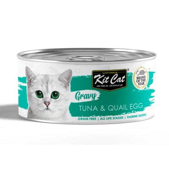 Kit Cat lata Gravy Atún con Huevo 70g