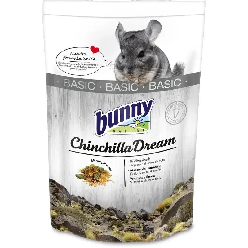 Bunny Alimento Sueño Básico para Chinchillas 1.2kg