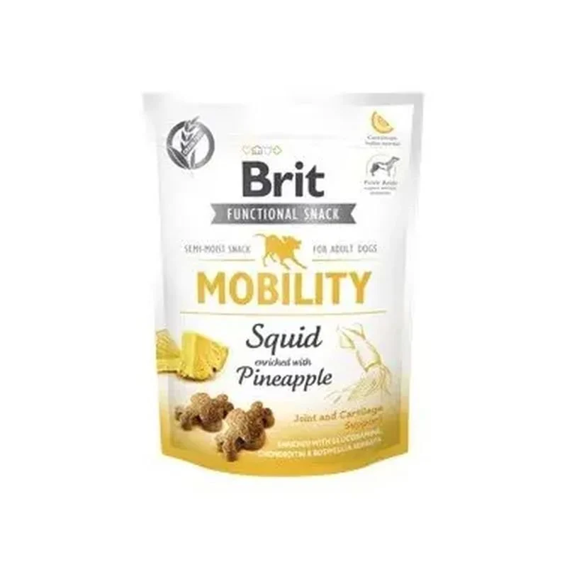 Brit Care Dog Functional Snack Mobility Calamar Snacks 150g
